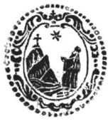 Stamp of Antonio Calogerà of Zadar, used from 1768 until 1772