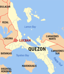 Lucban – Mappa