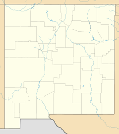 Луна на карти New Mexico