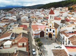 Skyline of Villanueva del Trabuco