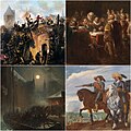 Example 2: The Siege of Alkmaar (1572), the Act of Abjuration (1581), the Capture of Breda (1590) and the Siege of Den Bosch (1629)