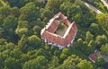 Luftaufnahme der Burg Kirchberg (2015)