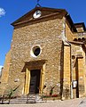 façade de l'église