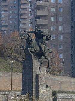 Памятник Давид-Беку в Капане