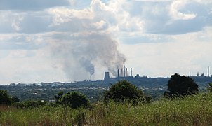 Ville minière de Kitwe, près de la mine de Nkana.