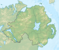 1994 British Army Lynx shootdown is located in Northern Ireland