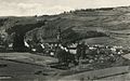 Duppau mit dem Schloss (linker Bildrand) im Jahre 1941