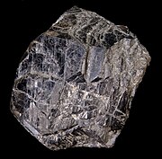 Ferberite – Cínovec / Zinnwald, Erzgebirge; Krusné Hory Mts, Saxony and Ústí Region (Bohemia), Germany and Czech Republic