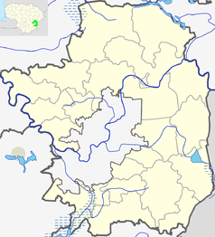 Mapa konturowa rejonu wileńskiego, blisko prawej krawiędzi nieco na dole znajduje się punkt z opisem „Niemieżka”