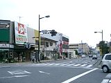 所沢市緑町4丁目交差点より県道6号川越所沢線所沢方面を望む（2006年9月）