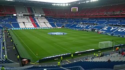 Loppuottelu pelataan Décines-Charpieun Parc Olympique Lyonnais'lla.