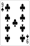 9 of clubs