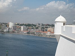 De Angolese hoofdstad Luanda.