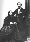 Fanny Garrido e Marcial del Adalid, pais de María.