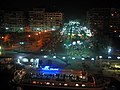 Vista nocturna de Puerto Saíd