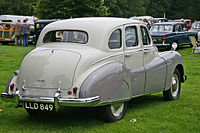 1948–50 Austin A70 Hampshire rear view