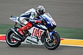 Jorge Lorenzo sobre a Yamaha YZR-M1.