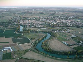 Gezicht op Marsillargues