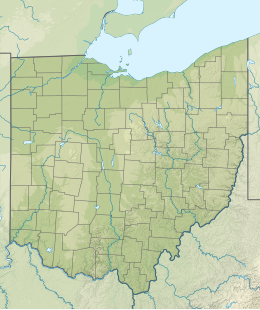 1986 Ohio earthquake is located in Ohio