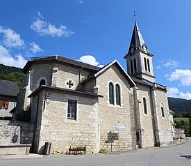 Lochieu - vista do Museu Departamental de Bugey-Valromey