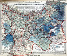 Расселение армянского населения в восточных областях Османской Империи (Западная Армения) в 1896 году.]]