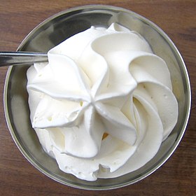 Image illustrative de l’article Crème chantilly