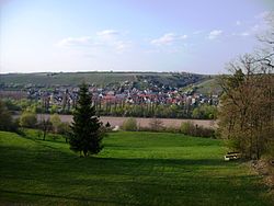 Skyline of Frickenhausen am Main