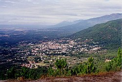 Panoramic view of Piedralaves