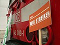 Image 5Strike sign used by the German Train Drivers' Union in the German national rail strike of 2007.