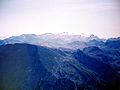 Blick vom Hohen Brett im September 1991 auf die Übergossene Alm