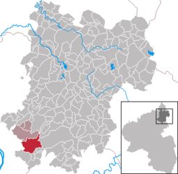 Läget för Hillscheid i Westerwaldkreis