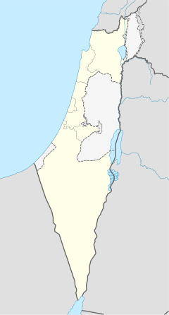 Mapa lokalizacyjna Izraela