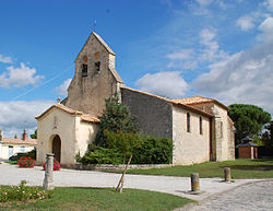 Skyline of Saint-Morillon