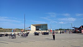 Metrostation Hoek van Holland Strand in 2022.