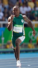 Akani Simbine belegte Rang fünf