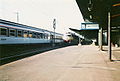 Platforms of Bebra station in the early 1990s