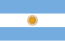 Argentinas flagg