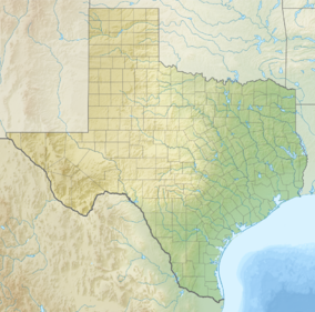 Map showing the location of Tejas Mission