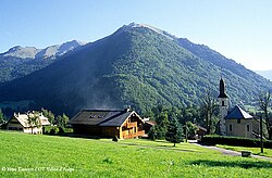 Skyline of Essert-Romand