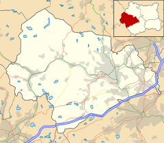 Eastwood is located in Calderdale