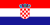 Flagge Kroatiens