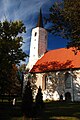 De kerk, zijaanzicht