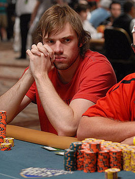 Demidov op de World Series of Poker 2008.