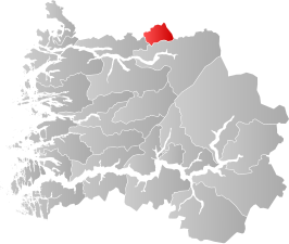 Locatie voormalige gemeente in voormalige provincie