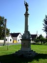 Denkmal für die Gefallenen im Deutsch-Französischen Krieg 1870/1871, auf dem Dorfanger