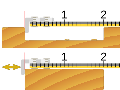 beweglicher Clip