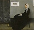 Retrato de la madre del artista, de James McNeill Whistler (1871, óleo sobre lienzo, 144,3 × 163,0 cm).