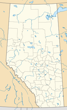 Nacmine is located in Alberta