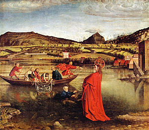 Konrad Witz : La Pêche miraculeuse (1444), Musée d'art et d'histoire (Genève)