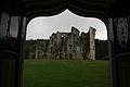 Ruins of Castle Wardour as seen from the lodge